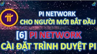 [6] Pi Network - cài đặt trình duyệt Pi #investtv #pinetwork #picoin #pi #coin #crypto #tienao
