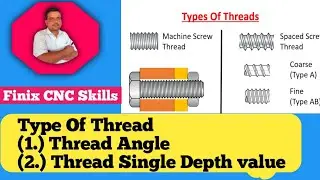 Types of threading !! Thread types !! Thread Angles !!  