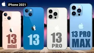iPhone 13 mini VS iPhone 13 VS iPhone 13 Pro VS iPhone 13 Pro Max | Comparison | #MobileTechTube
