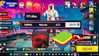 Como poner 120FPS reales free fire en blue stack y msi