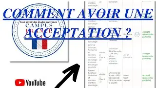CAMPUS FRANCE 🇫🇷🇫🇷: COMMENT AVOIR UNE ACCEPTATION ??
