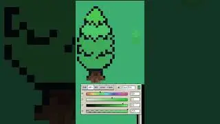 Pixel Art: Tree Lighting! #pixelart
