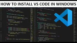 How To Install Visual Studio Code In 