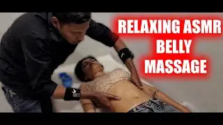 Relaxing ASMR Belly Massage by Vikram   Gentle Care for Stress Relief.#asmrsounds #viralvideo #asmr