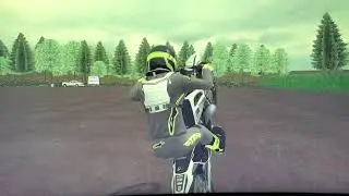 Best attempt at a wheelie in MX Bikes.
