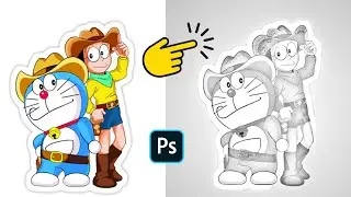 How to convert your image into a pencil sketch in photoshop tutorial Pencil Sketch | Line Art