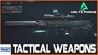 Tactical Weapon Builds - Delta Force Hawk Ops Alpha