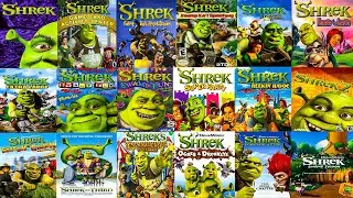 The Evolution of SHREK Games (2001-2024)