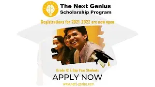 The Next Genius Scholarship Program 2021-22 | Registrations Now Open | Apply Now