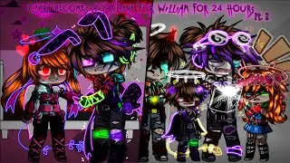 Clara Afton becomes a Yandere for William for 24 Hours / Pt. 2 // FNaF // Original? // Sparkle_Aftøn