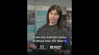 Global Reach with VR in Maritime Training #vr #xr #safetytraining #maritimeindustry #maersk