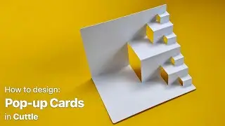 Make One-piece Pop-up Cards in Cuttle