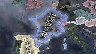 France Annexed Every Bordering State | HOI4 Timelapse