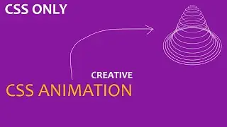 CSS 3D Wavy Circle Loading Animation Effects using Html & CSS Only