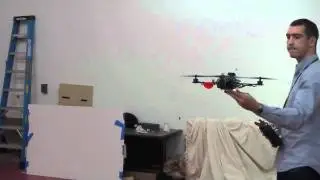 Sliding Mode Control for Translational Trajectory Following for a Quadrotor Vehicle
