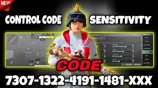 Bgmi sensitivity code today | Bgmi best sensitivity Settings | Bgmi zero recoil sensitivity code