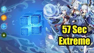 Mono Cryo Extreme 57 second Hypostatic Symphony: Scherzo of the rippling pool genshin impact