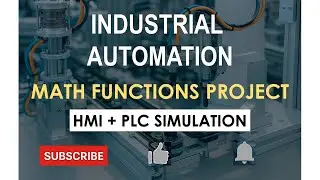 Math Functions | Online HMI + PLC Simulation | Advanced Industrial Automation Training