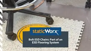 Bolt ESD Chairs: Part of an ESD Flooring System