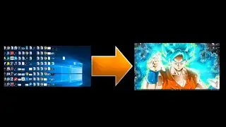 How to Make your WINDOWS 10 Desktop LOOK WAY CLEANER