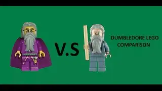 LEGO Comparison: Dumbledore.