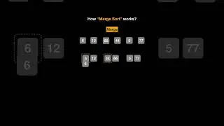 How merge sort works?