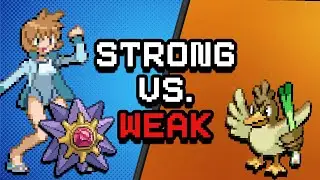 Weakest Kanto Pokemon vs. Strong Kanto Leaders