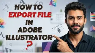 How to Export Your Design in Adobe Illustrator | PNG, JPG & PDF