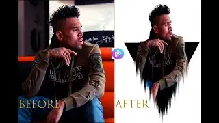 How To Make PicsArt Triangle Pop Out Effect