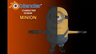 Blender How to Make a Character -Minion