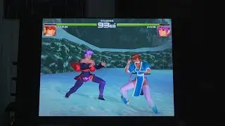 Dead Or Alive 2 Looks BEAUTIFUL On Samsung S95F+Dreamcast PC Emulation