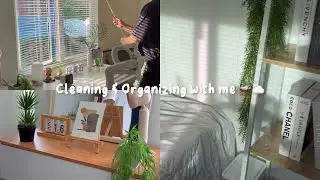 Cleaning and organize with me☁️🧺 || ASMR, deep cleaning, satisfying, aesthetic vlog
