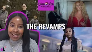 EUROVISION 2021: I react to the REVAMPS (UKRAINE, Albania & Israel)