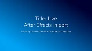 Creating Motion Graphics Templates (Mogrts) with Captivate! | NewBlue Tutorial