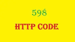 598 Network read timeout error