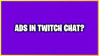 How to Notify Twitch Ads in Chat with Streamer.bot