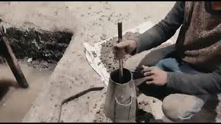 Slump cone test