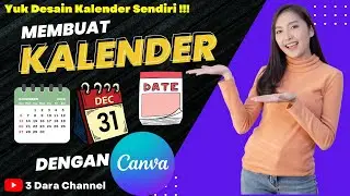 CARA MEMBUAT KALENDER DI CANVA-DESAIN SESUAI KEINGINAN !