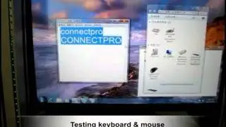 Logitech Illuminated keyboard & G3 laser mouse - ConnectPRO USB DDM device testing