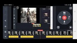 How to zoom in zoom out image/video using Kinemaster