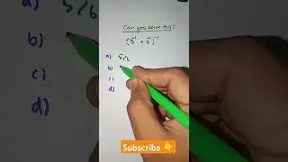 Simplify Exponent Problem|