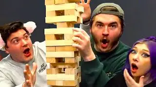 Jschlatt's EXTREME Jenga - Stream Highlights