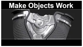 3DS Max -- Make Objects Work Together