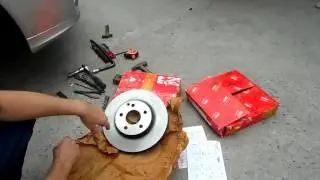 Mercedes W211. How to Replace Brake Discs Without Damaging the SBC®