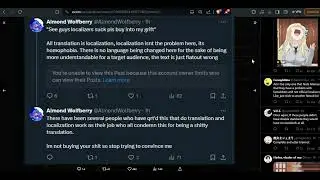 Now they cry when their stuff is being censored