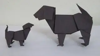 How to make the amazing Origami Dog - the Labrador (Oct 2010)