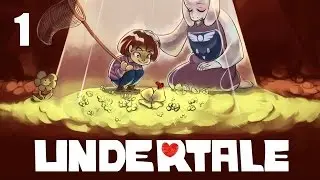 BEGINNING OF THE UNDERGROUND - UnderTale Part 1 - With Bjorn and Snow.
