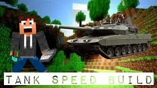 Minecraft - Giant Tank Speed Build!