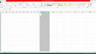 How to Resize Excel Rows and Colomns With the same size.