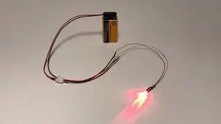 Red and Blue Flashing LED by Evan Designs